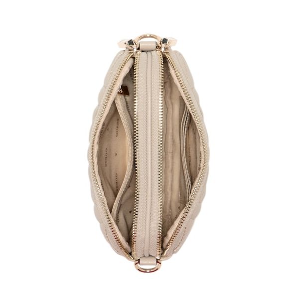 Guess - Edita Mini Camera Bag in Light Taupe