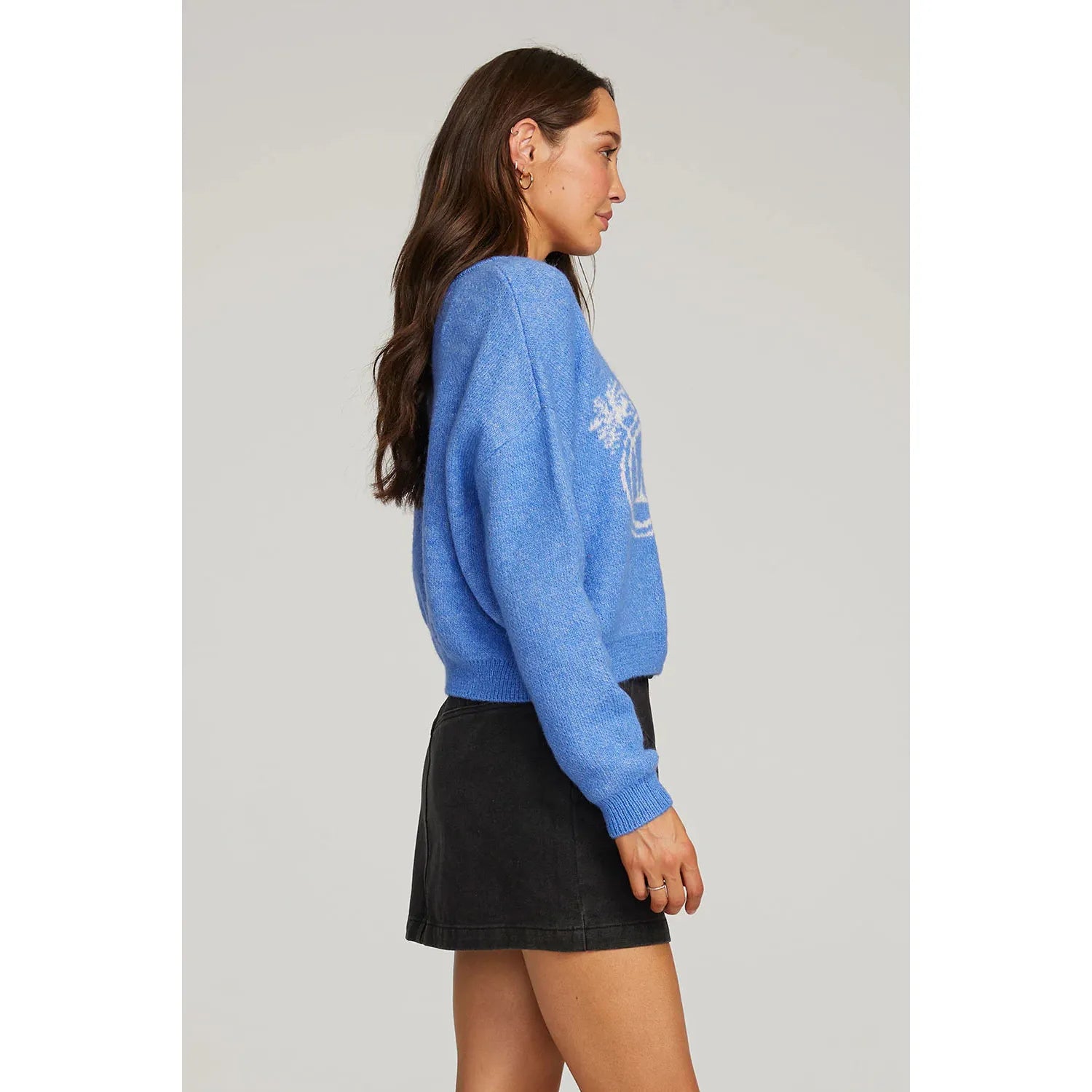 Saltwater Luxe - Ganna Sweater in Pacific