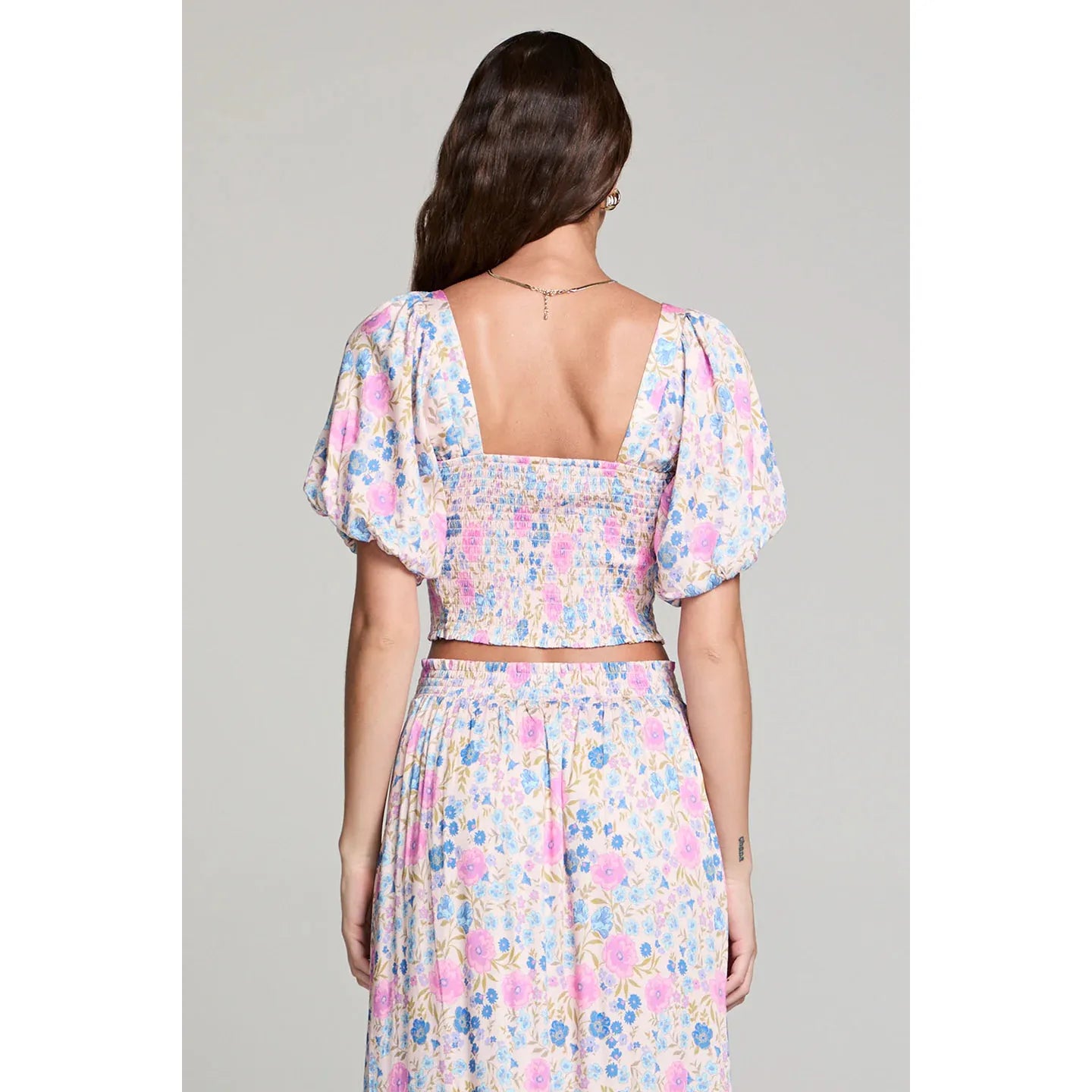 Saltwater Luxe -  Elysia Top in Pink Multi