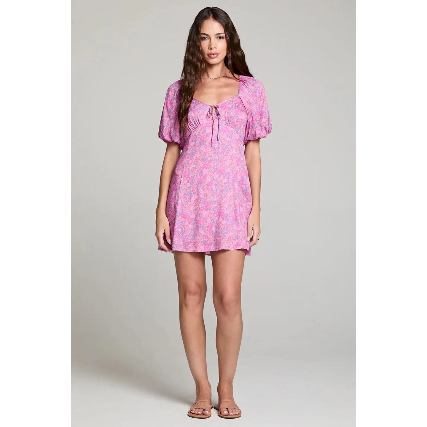 Saltwater Luxe - Dia Dress in Pink Multi