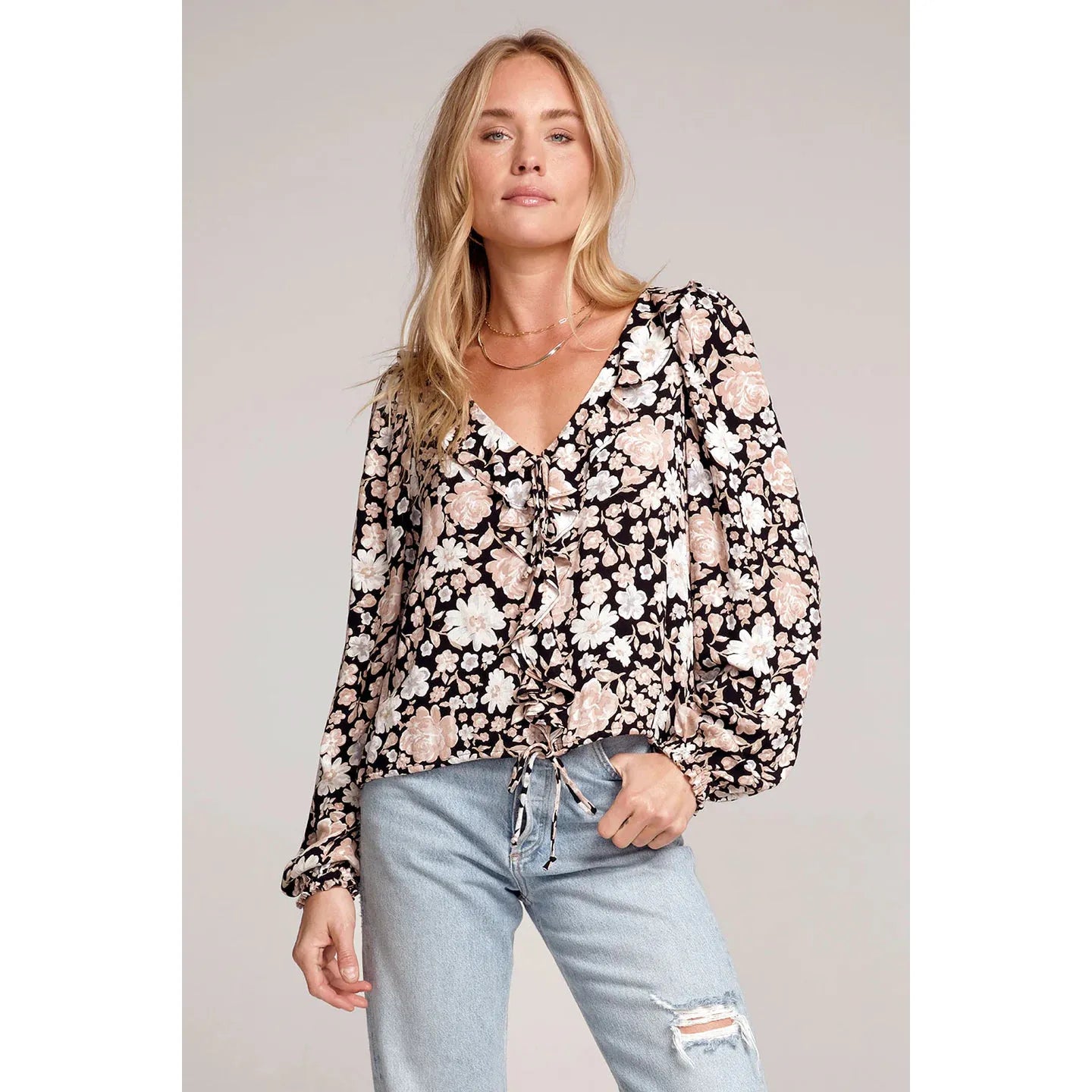 Saltwater Luxe - Lura Top in Black