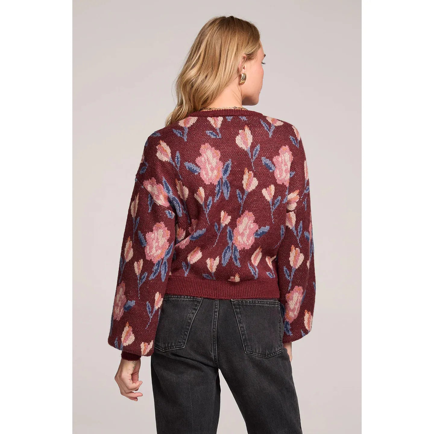 Saltwater Luxe - Ronnie Sweater in Sangria