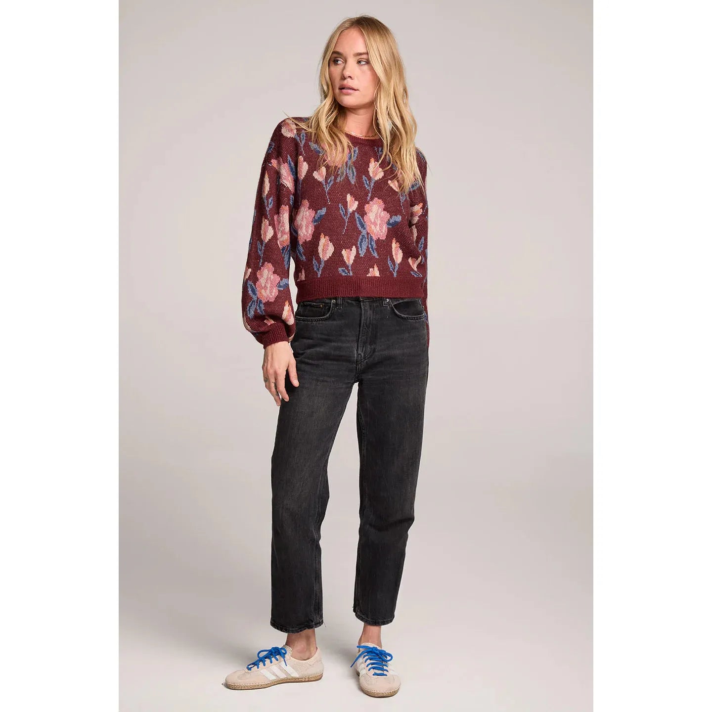 Saltwater Luxe - Ronnie Sweater in Sangria