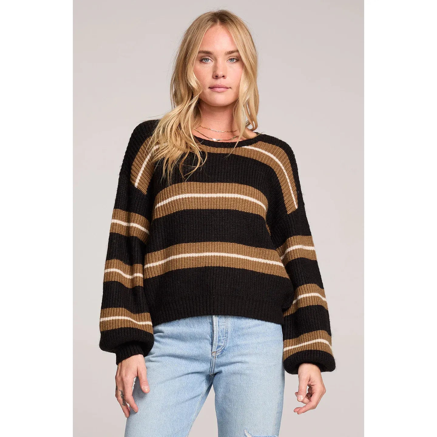 Saltwater Luxe - Mimi Sweater in Black