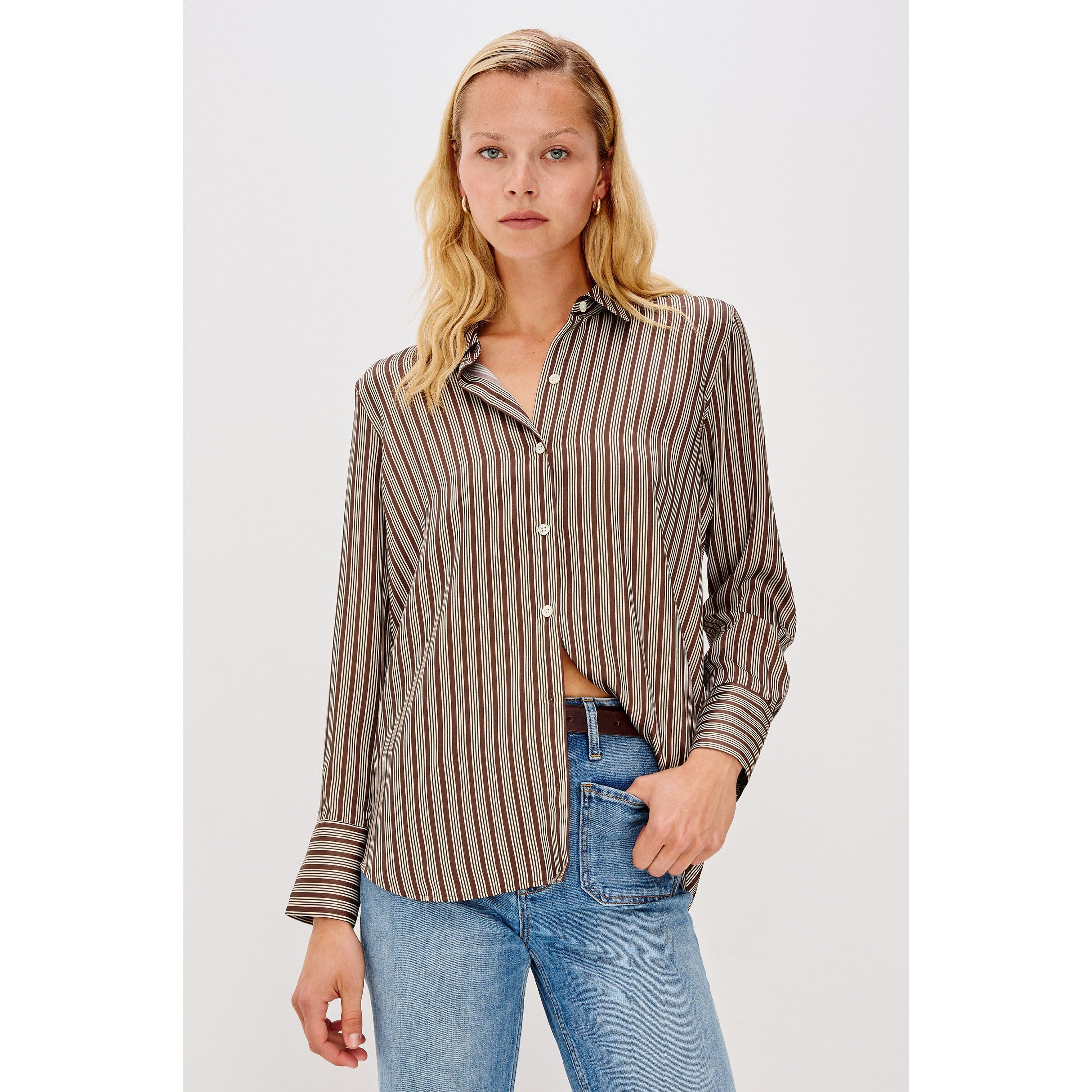 Rails - Saige Shirt in Isle Stripe