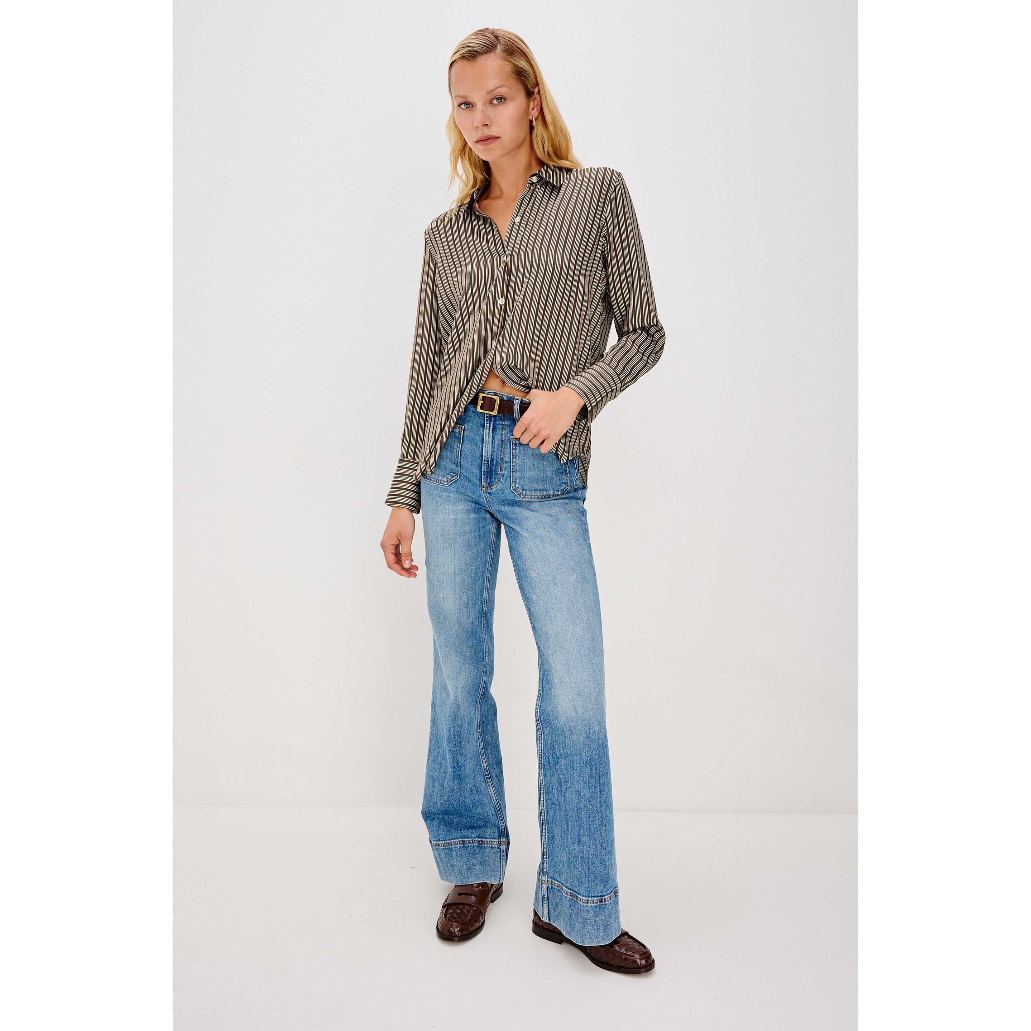 Rails - Saige Shirt in Isle Stripe