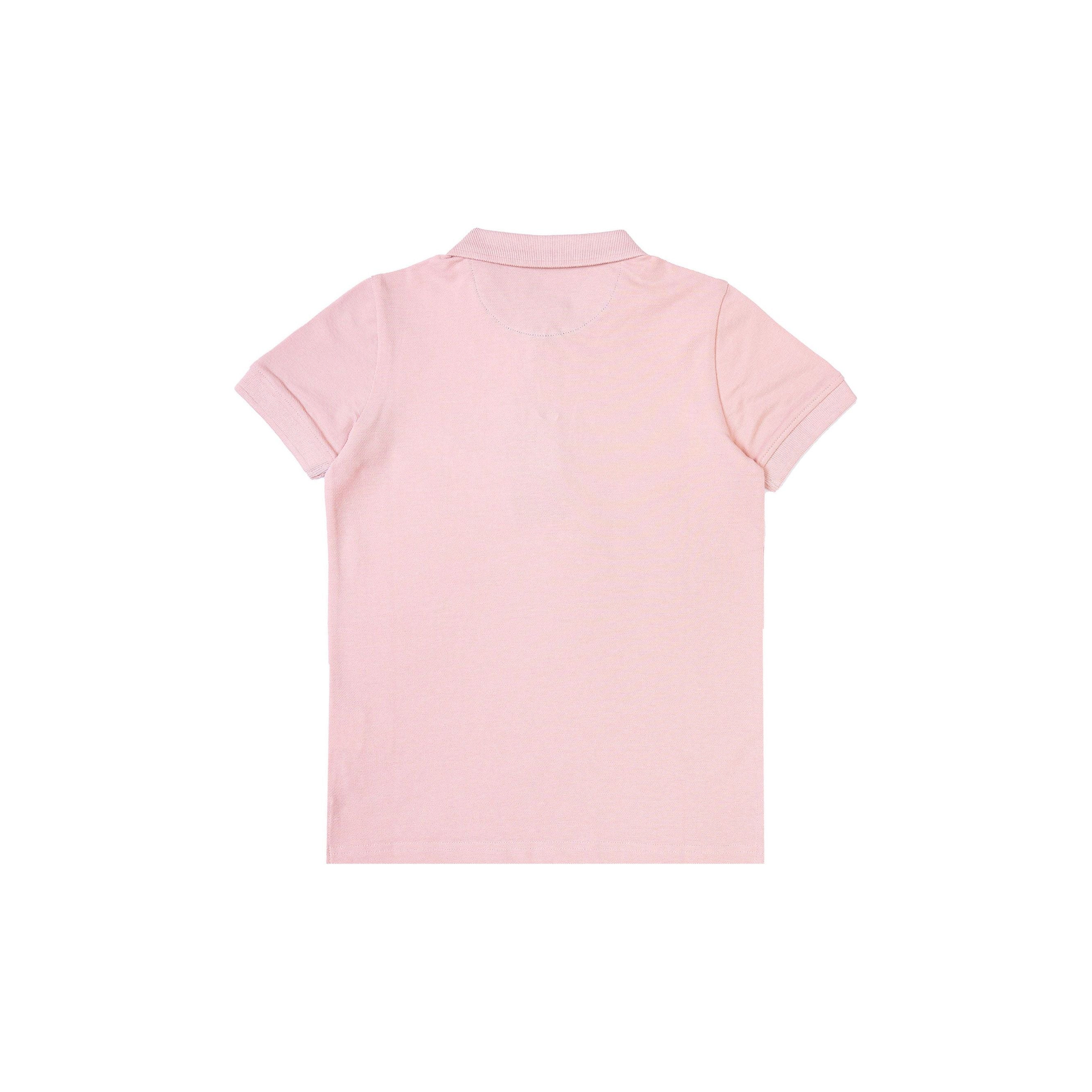 Silver Jeans - Boys Polo in Soft Pink