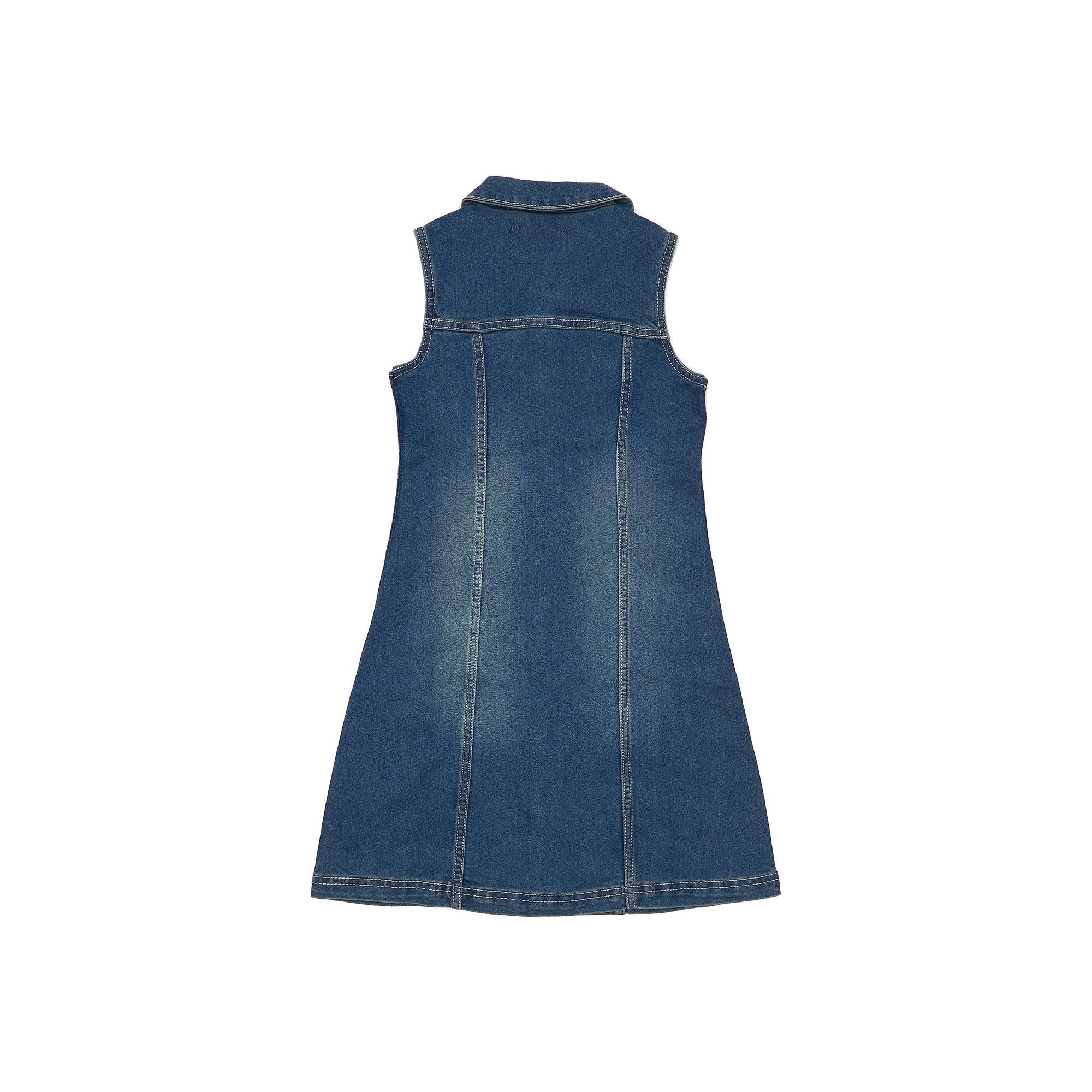 Silver Jeans - Girls Sleeveless Denim Dress