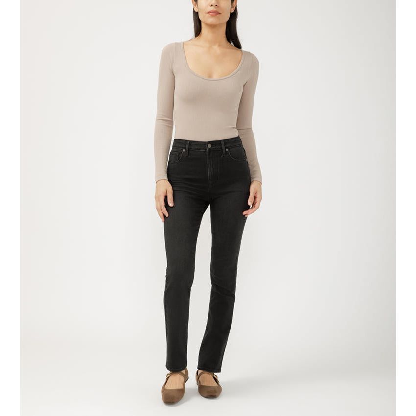 Silver - Isbister High Rise Ankle Straight in Raven