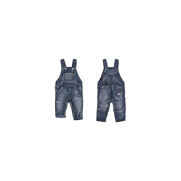 Guess - Infant Boys Knit Denim Overall