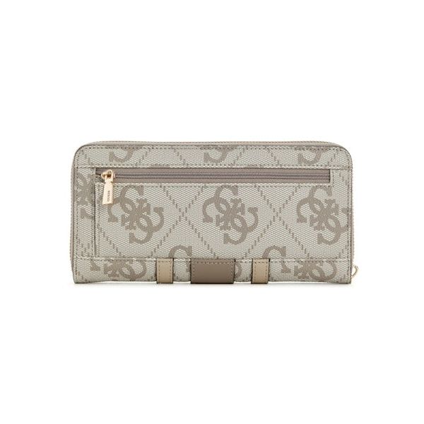 Guess - Erenia Large Zip Around Wallet in Light Taupe