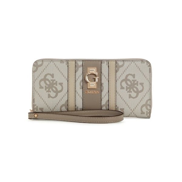 Guess - Erenia Large Zip Around Wallet in Light Taupe