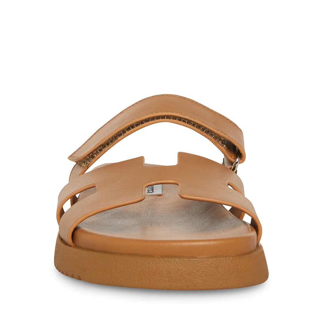 Steve Madden - Mayven Flatform Sandal in Tan Leather