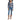 Steve Madden - Saige Floral Peplum Top in Cadet Blue