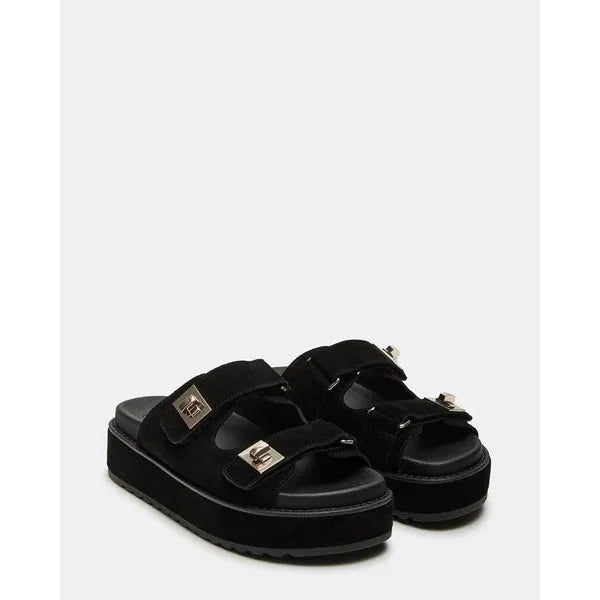 Steve Madden - Big Schmona in Black Suede