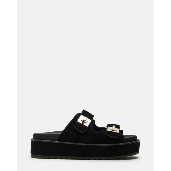 Steve Madden - Big Schmona in Black Suede