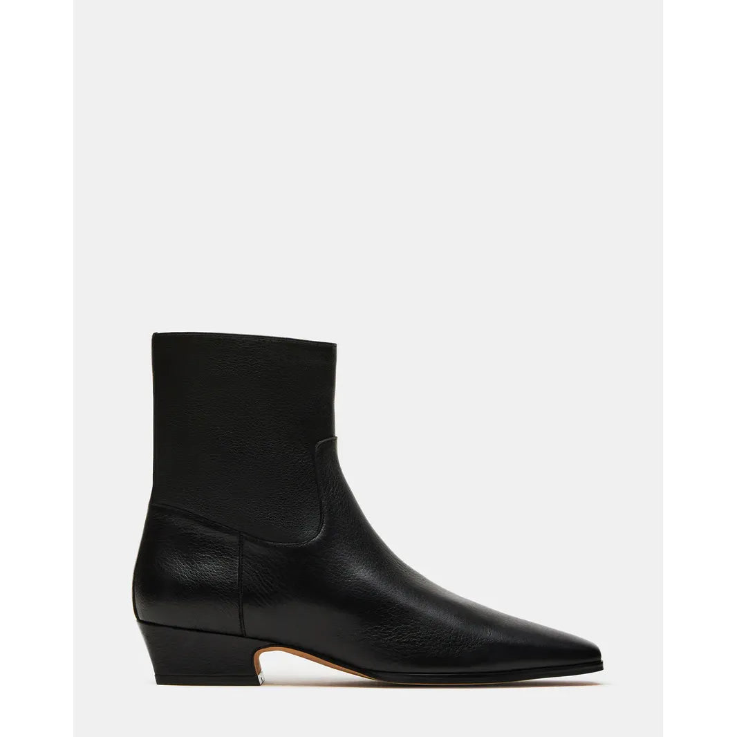 Steve Madden - Dusty Black Leather Boot