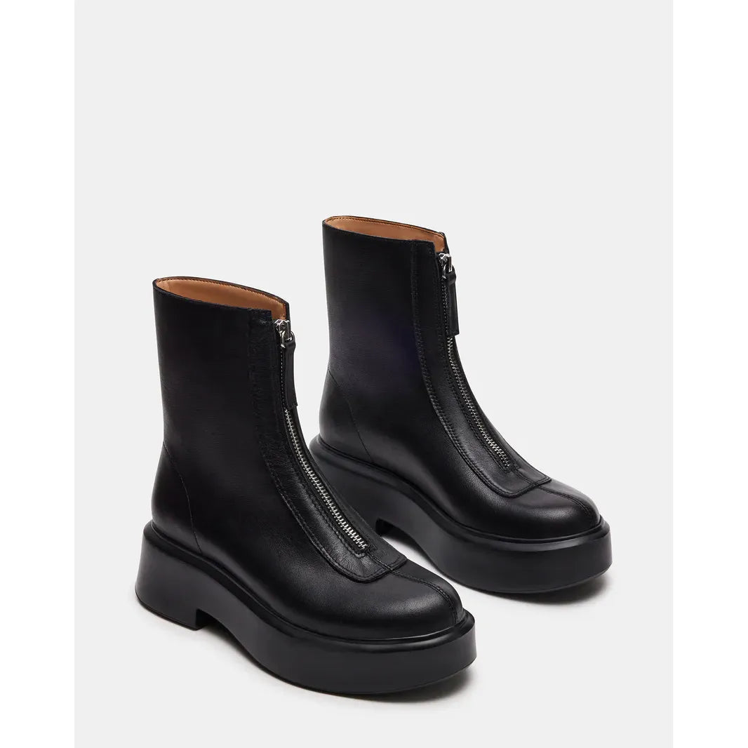Steve Madden - Jones Black Leather Boot