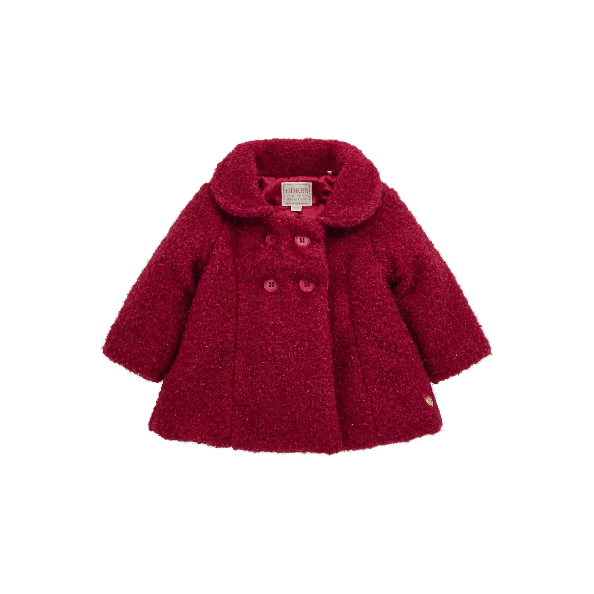 Guess - Infant Girls Peacoat in Cherry Passion