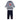 Guess - Infant Girls 2 Piece Set in Navy Stripe
