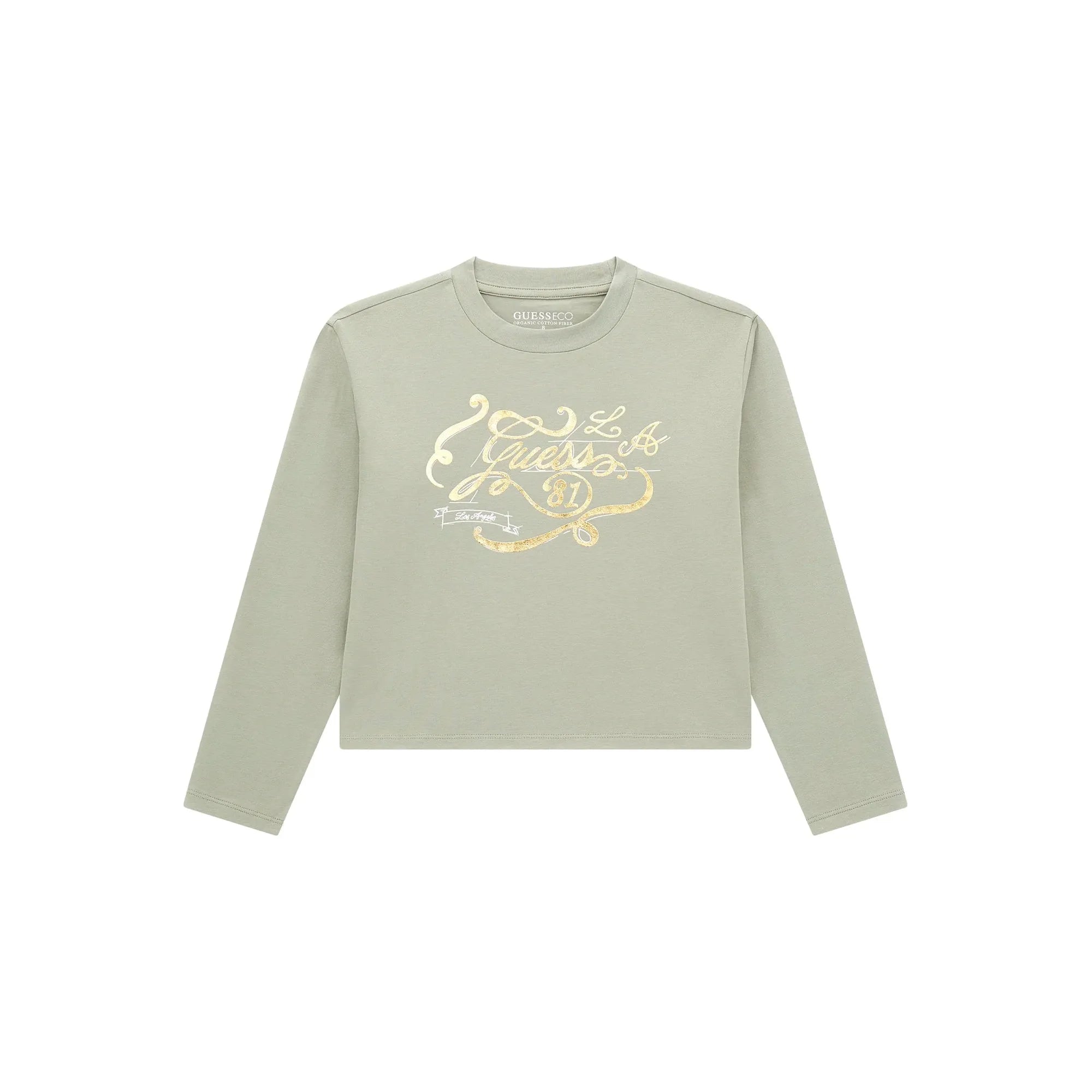 Guess - Girls Long Sleeve in Green Balsam