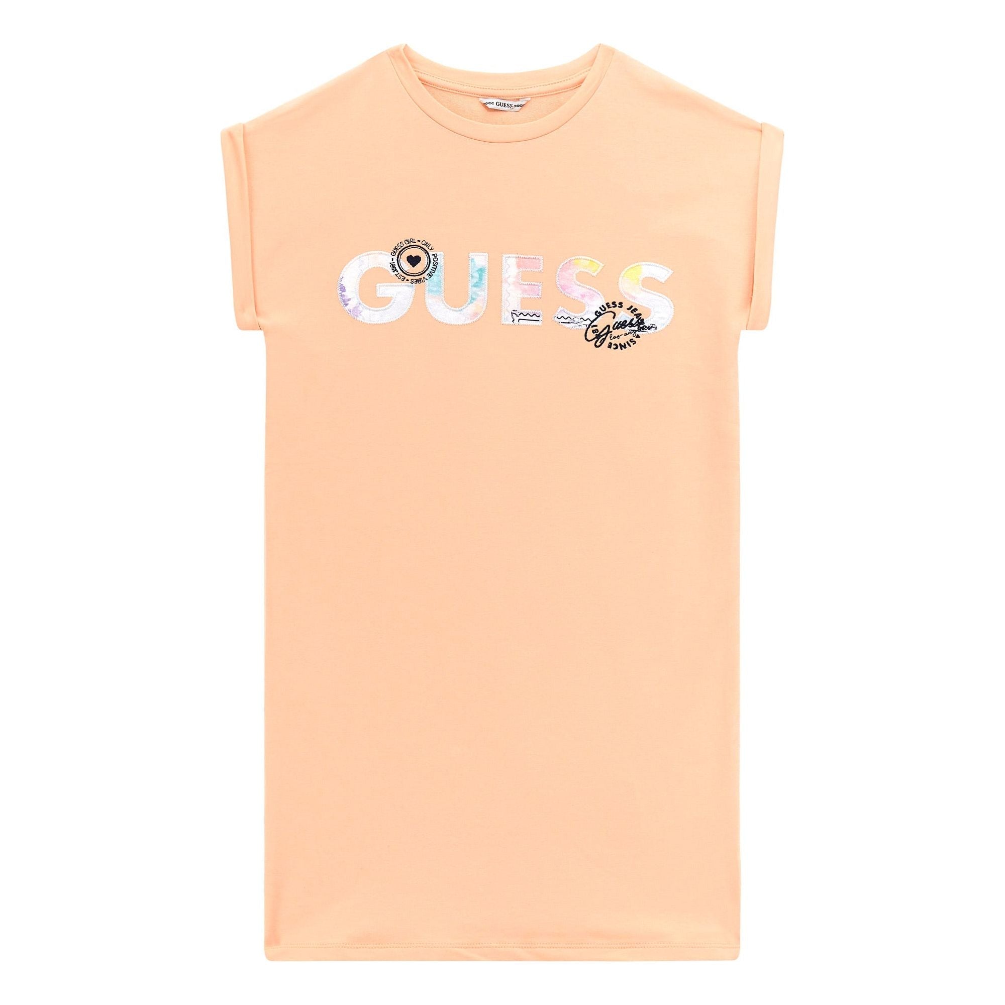 Guess - T-Shirt Dress in Peach Creme
