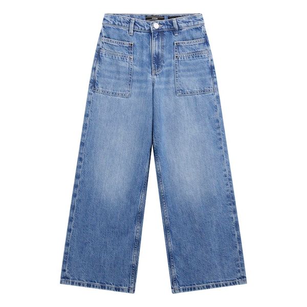 Guess - Girls Palazzo Denim in Ocean Tencel Wash