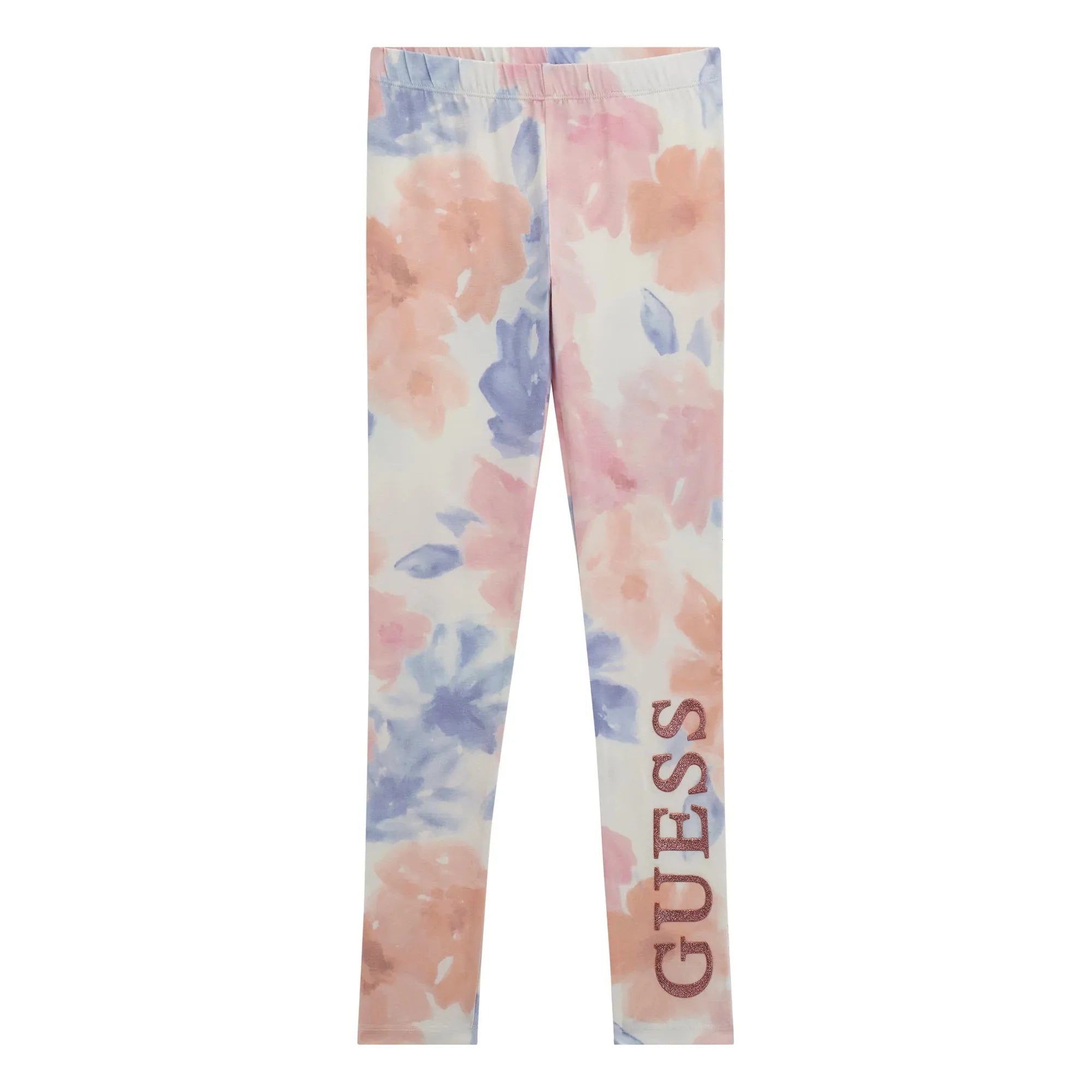 Guess -  Girls Legging in Flower Watercolour Print