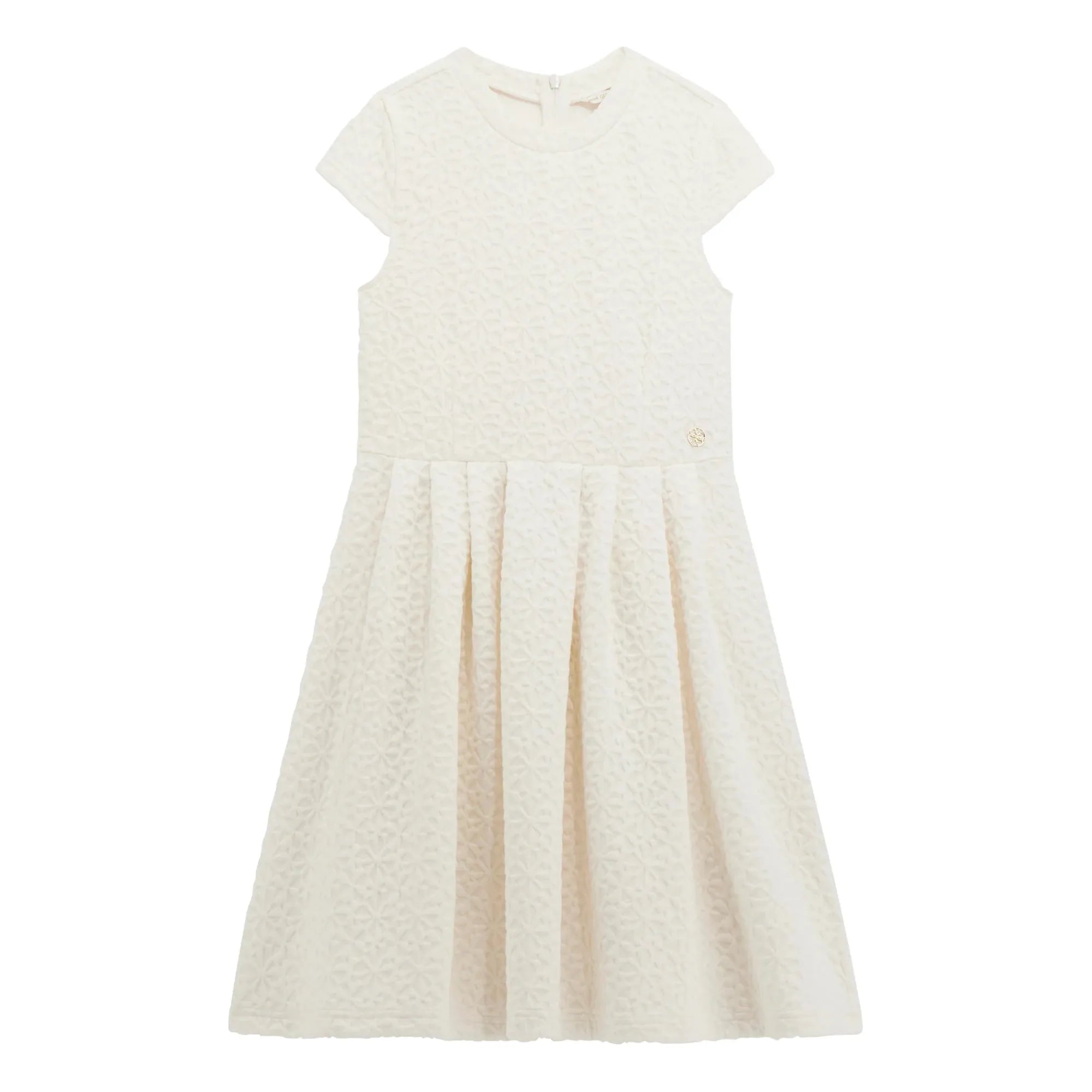 Guess -  Girls Jersey Dress in Pure White