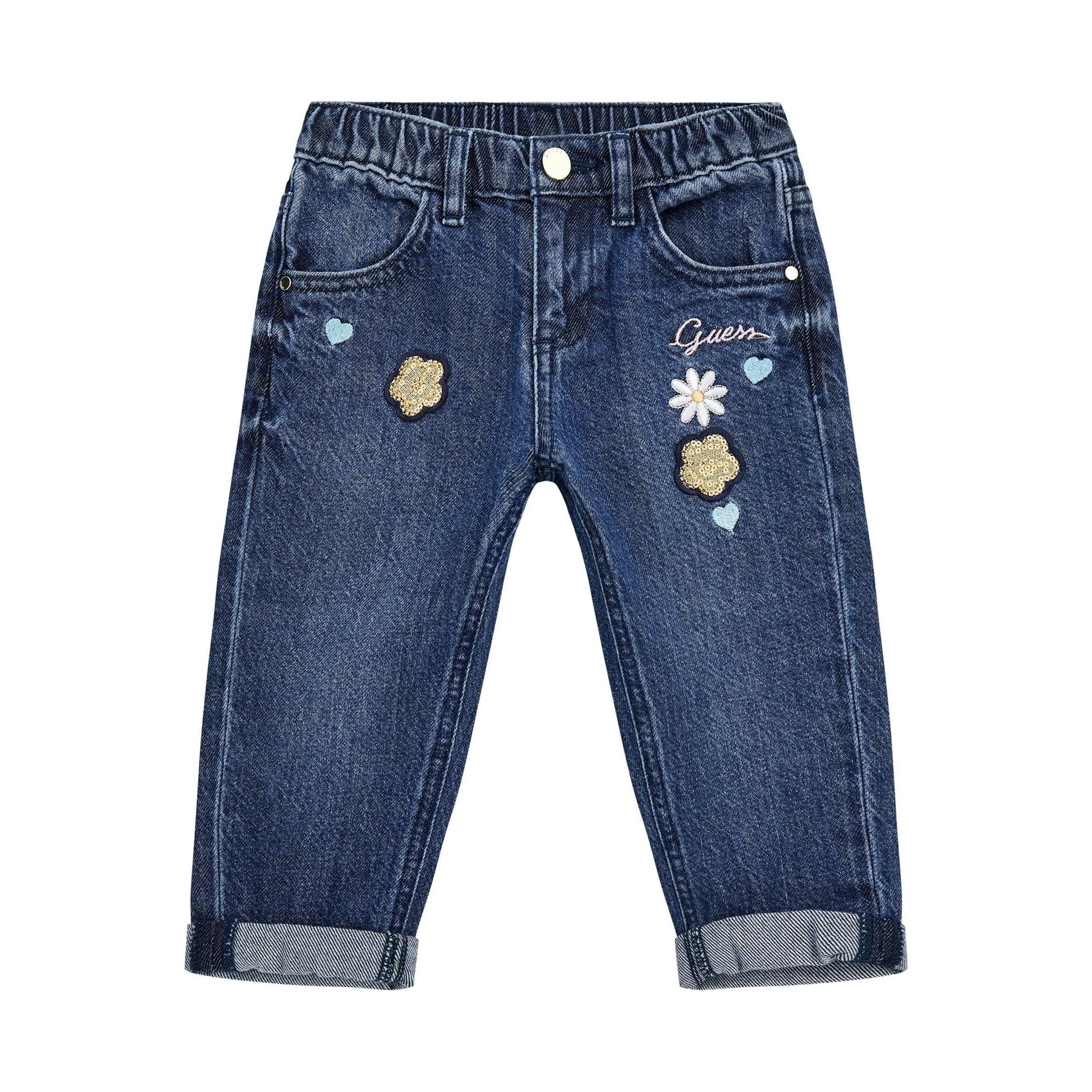 Guess - Toddler Girls Mom Rise Denim