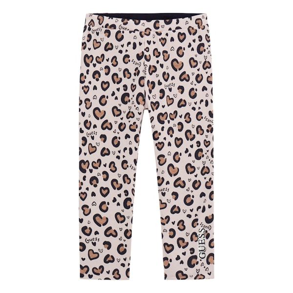 Guess - Toddler Girls Reversible Legging in Baby Leopard
