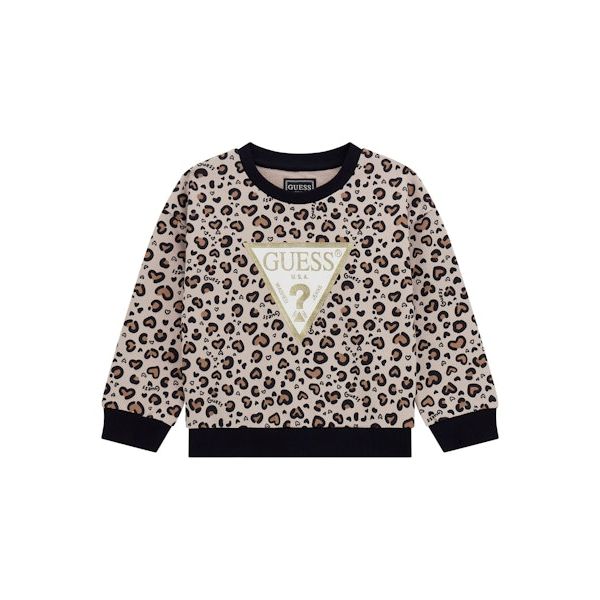 Guess - Toddler Girls Sweatshirt n Baby Leopard