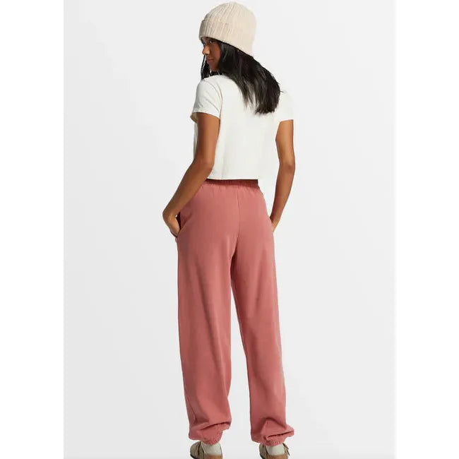 Billabong - Palmin Elastic Waist Jogger in Red Clay