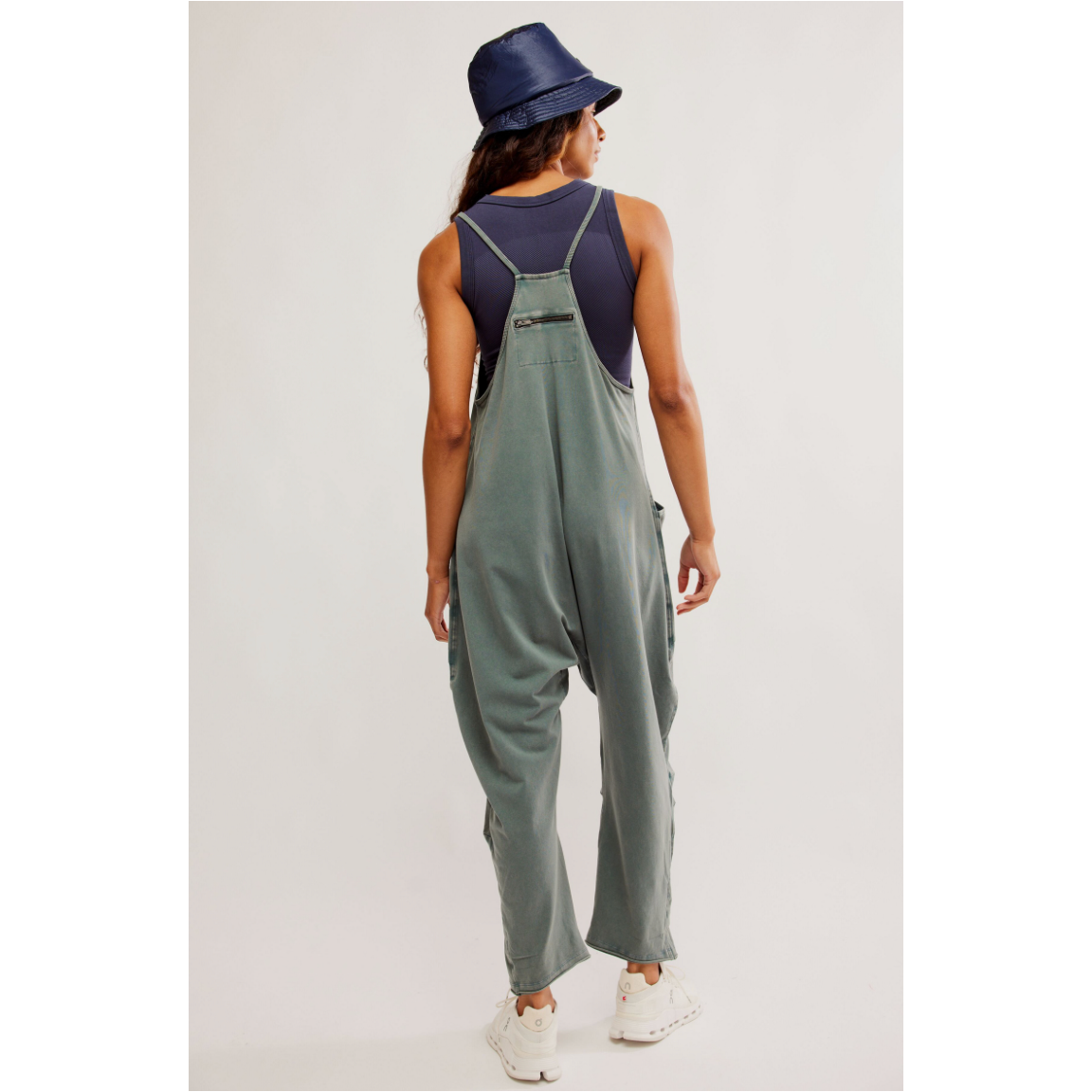 Free People - Hot Shot Onesie in Midnight Jade