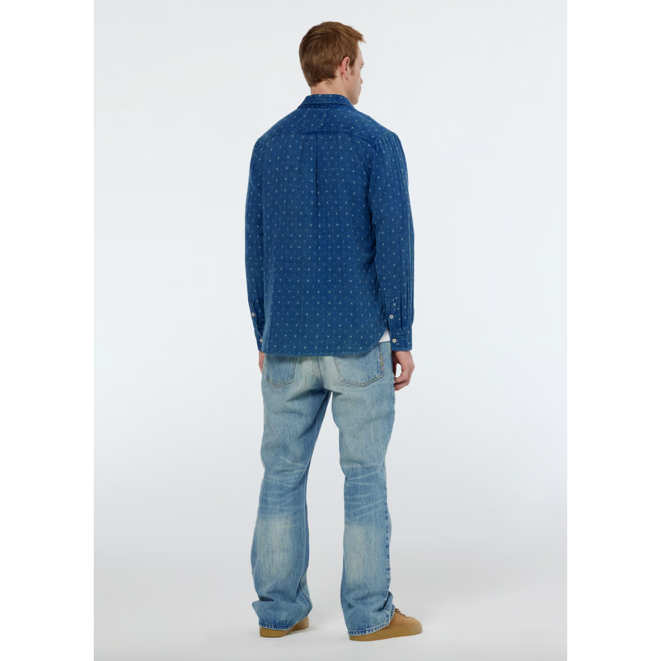 Scotch & Soda - Denim Weave Shirt in Washed Indigo