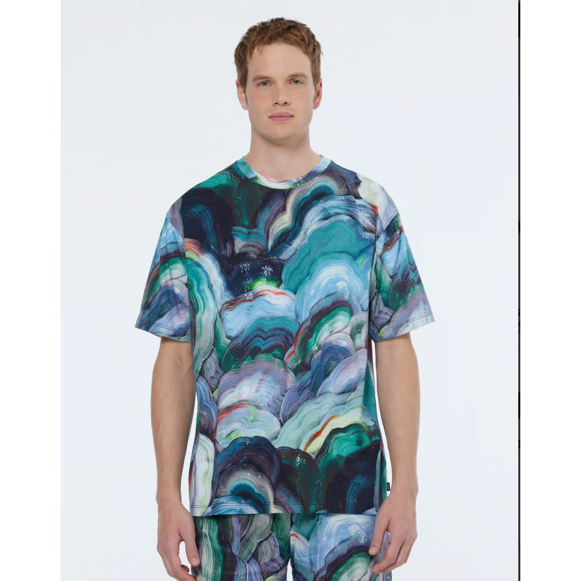 Scotch & Soda - Abstract Print Relaxed Fit T-Shirt