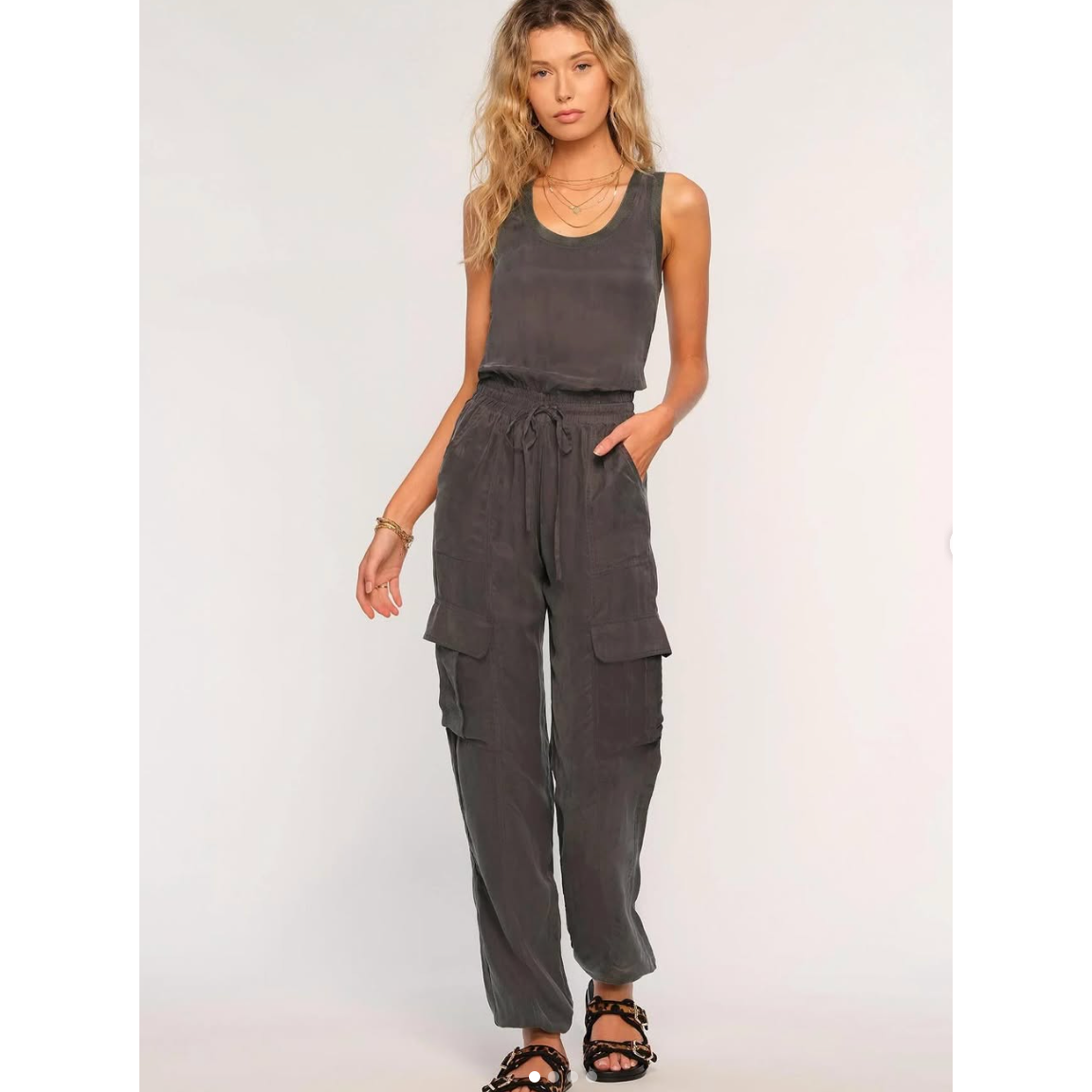 Heartloom - Alida Jumpsuit in Jet