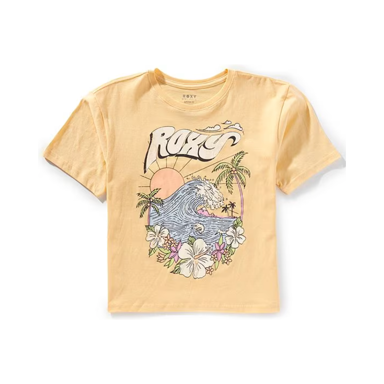 Roxy - Little Girls Oceanic Oversized Tee in Impala