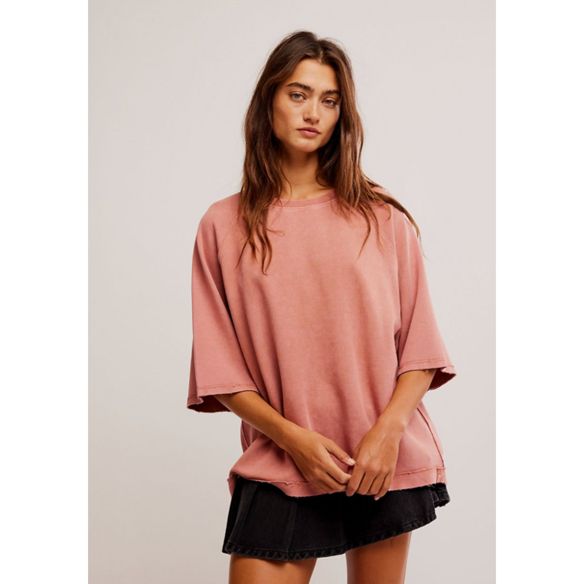 Free People - Joah Tee in Cedarwood