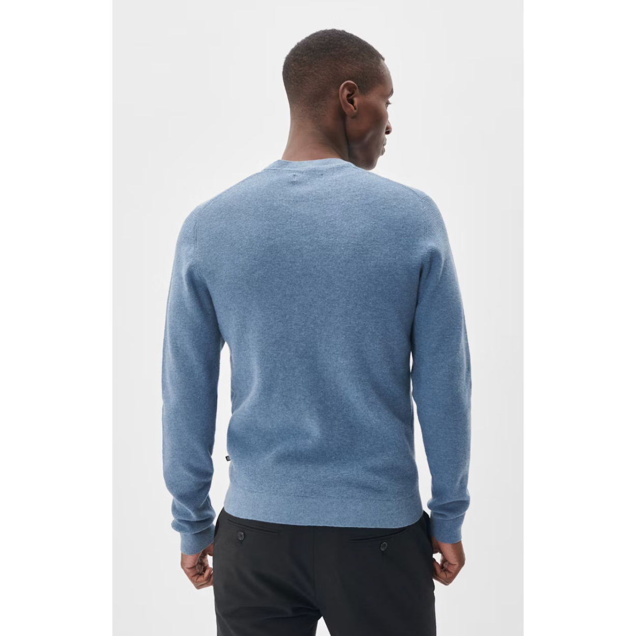 Matinique - Malagoon Sweater in Captains Blue Melange