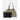 Guess - Vikky Woven Straw Tote Set in Black