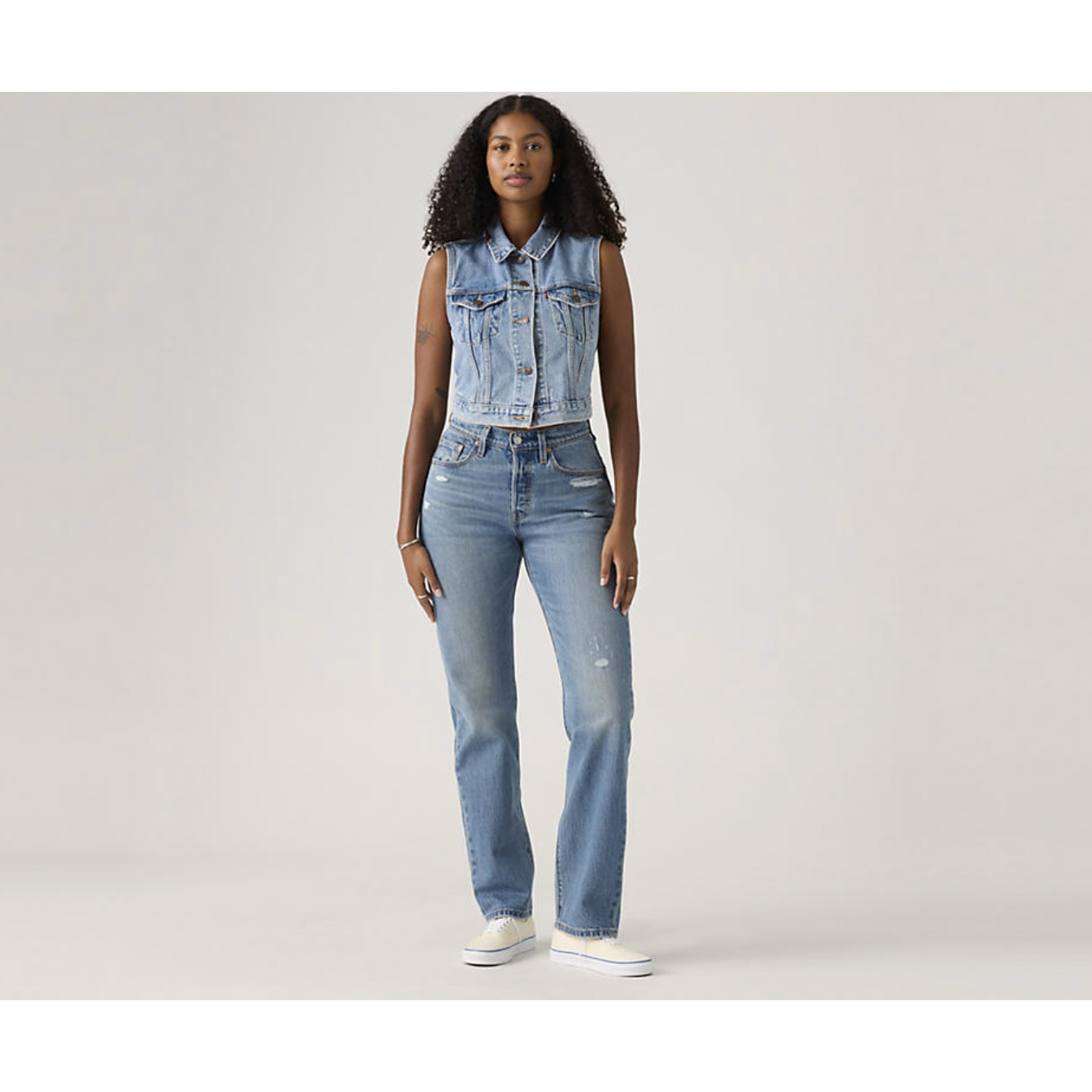 Levi - 501 Curve in Verified Vintage Stretch