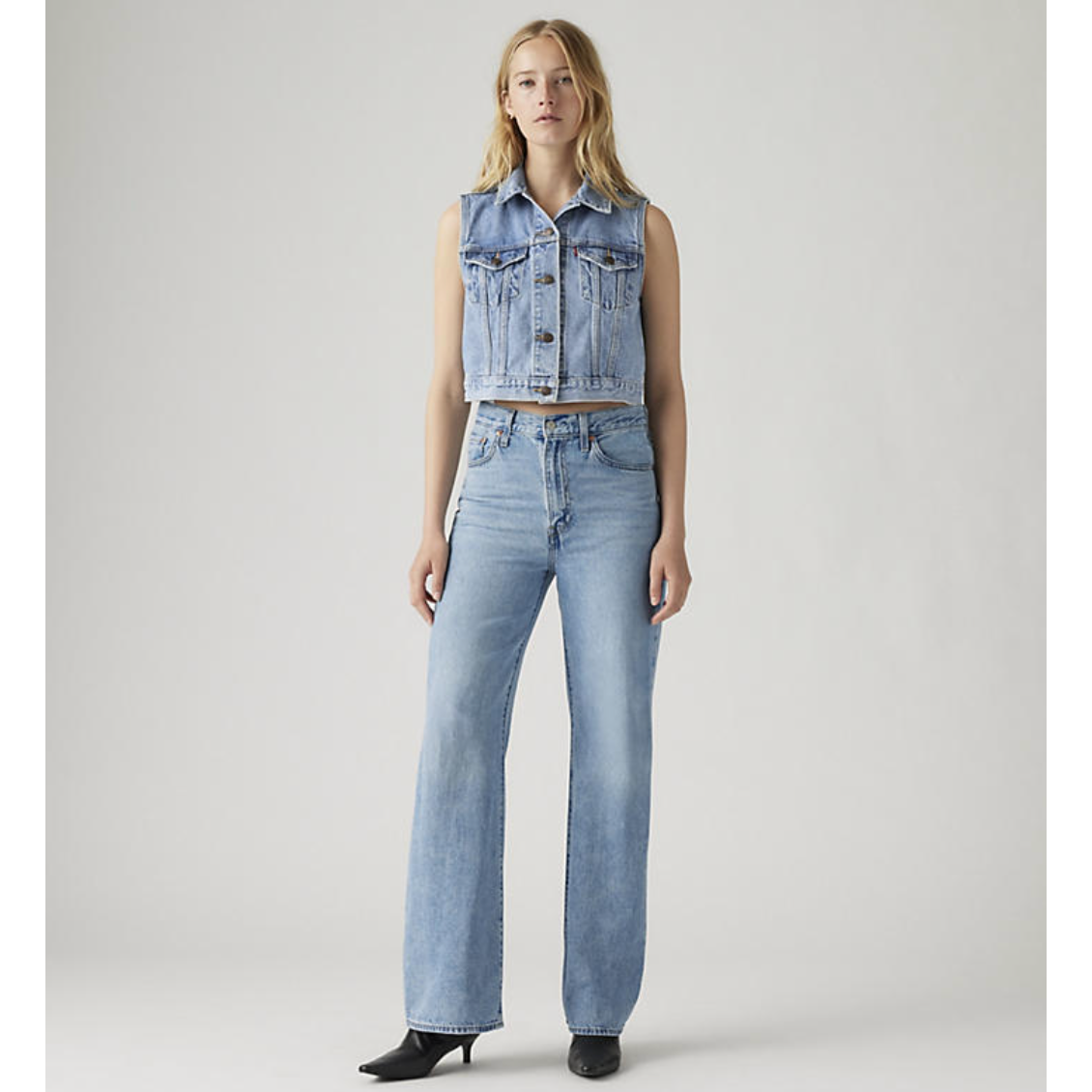 Levi - Ribcage Wide Leg in Far & WIde