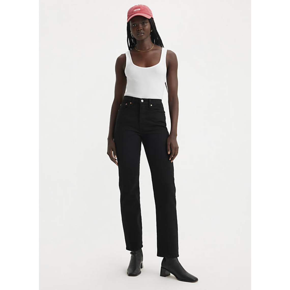 Levi - Wedgie Straight in Flash Black
