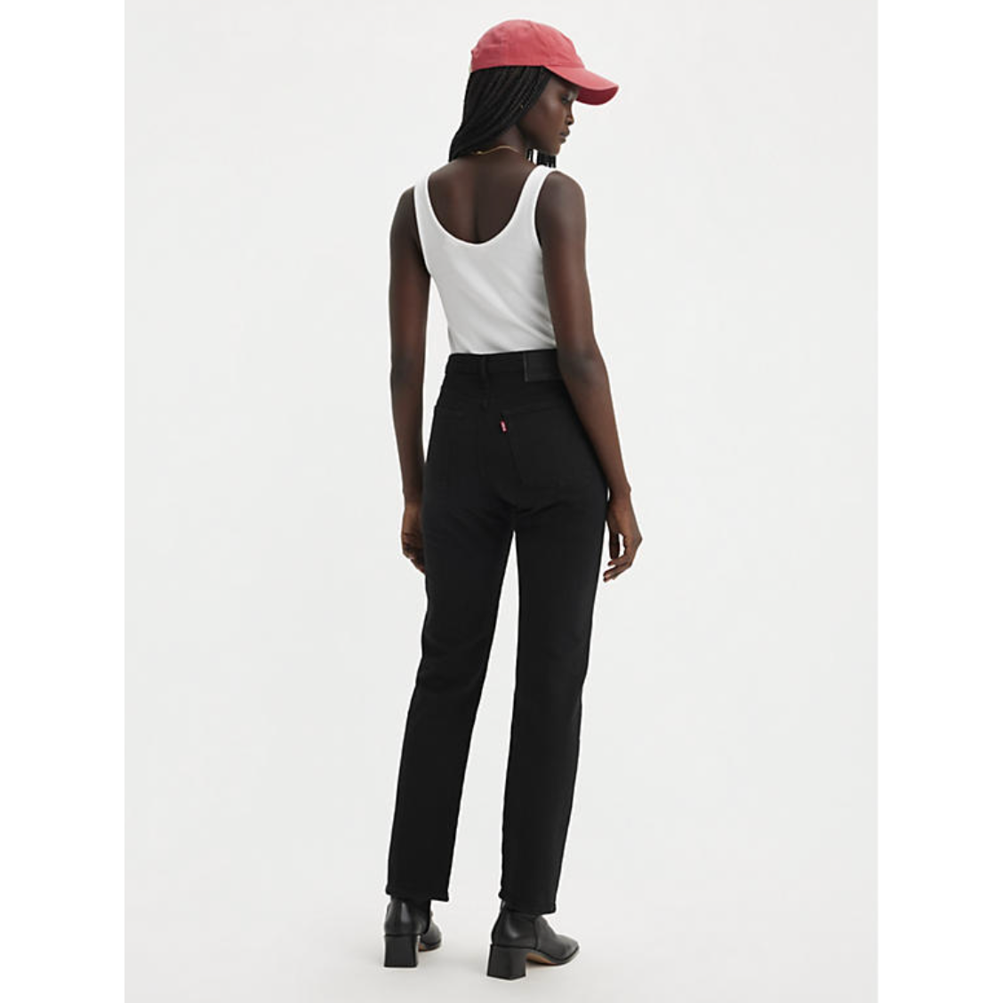 Levi - Wedgie Straight in Flash Black