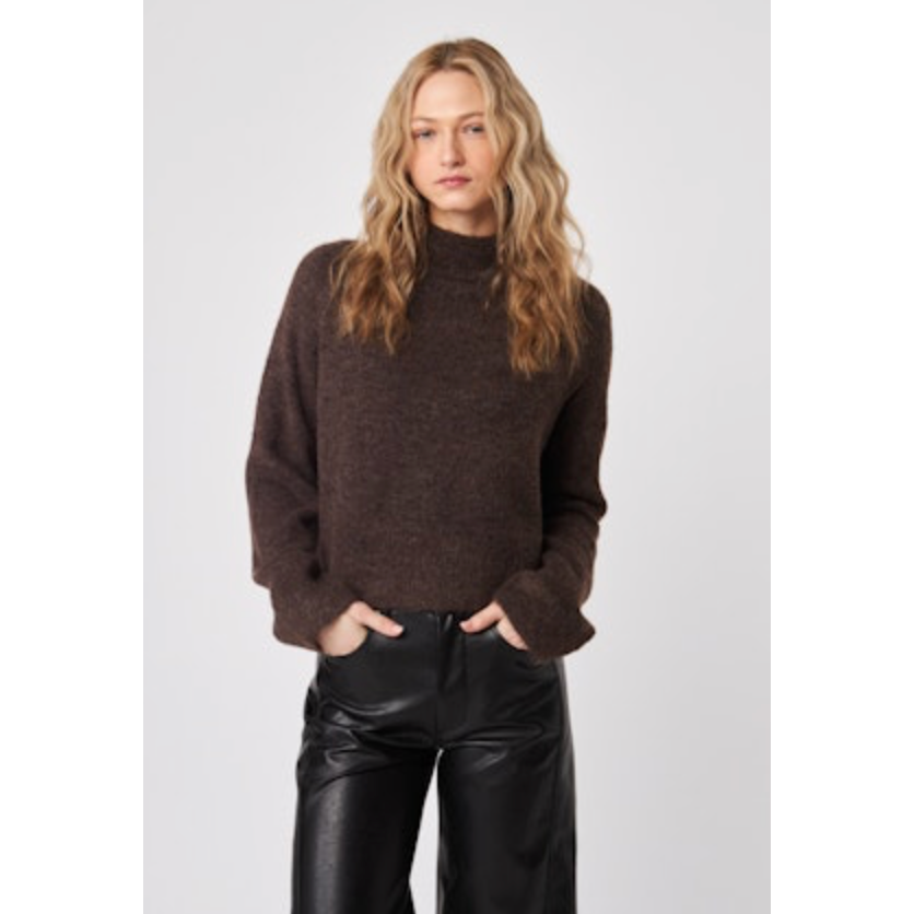 John & Jenn - Oliver Sweater in Chocolate