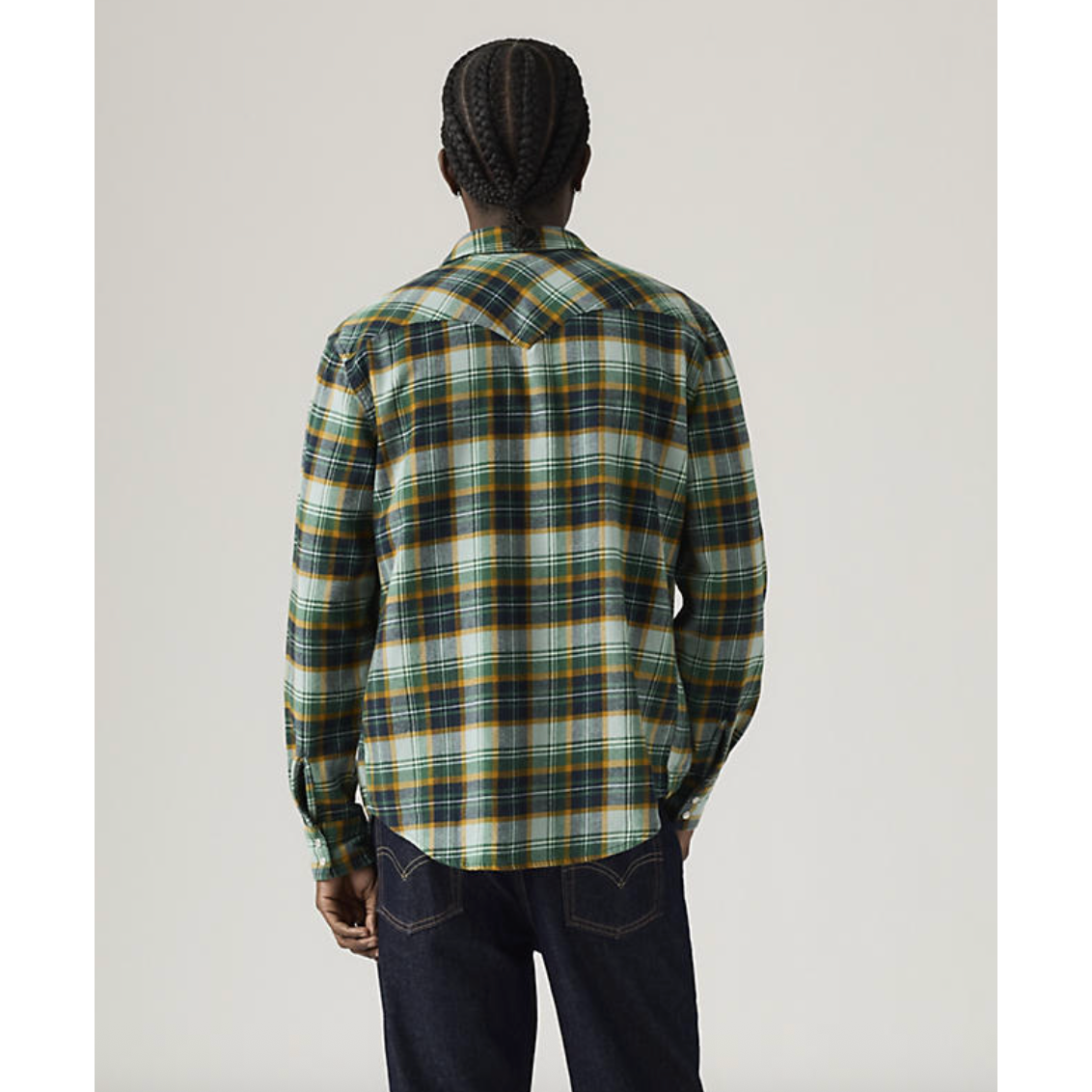 Levi's - Classic Western Standard Shirt in Julius Plaid Abyss