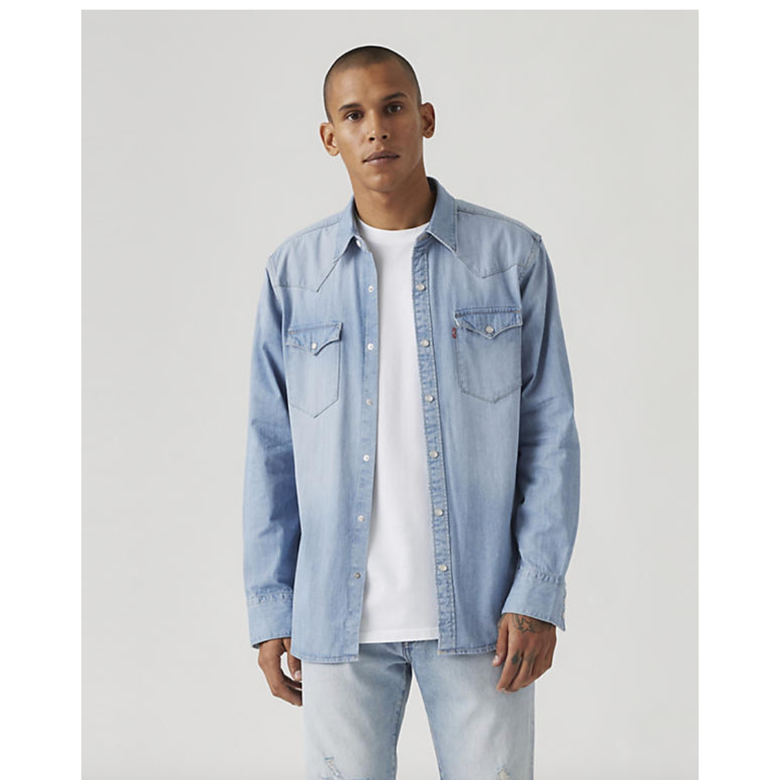 Levi's - Barstow Wester Shirt in Esta Noche