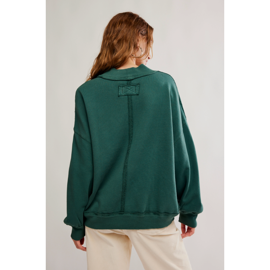 Free People -  Palm Springs Pullover in Seamoss