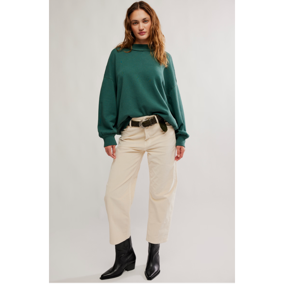 Free People -  Palm Springs Pullover in Seamoss